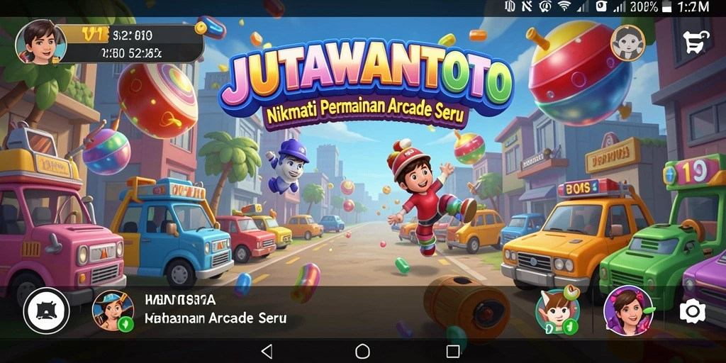 Tangkapan layar JUTAWANTOTO menunjukkan gameplay seru dan menegangkan.