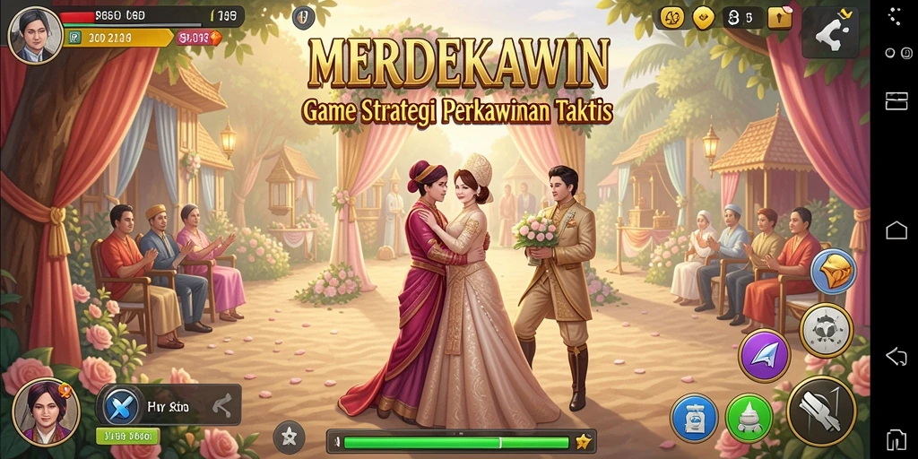 Tampilan gameplay MERDEKAWIN yang seru dan interaktif.