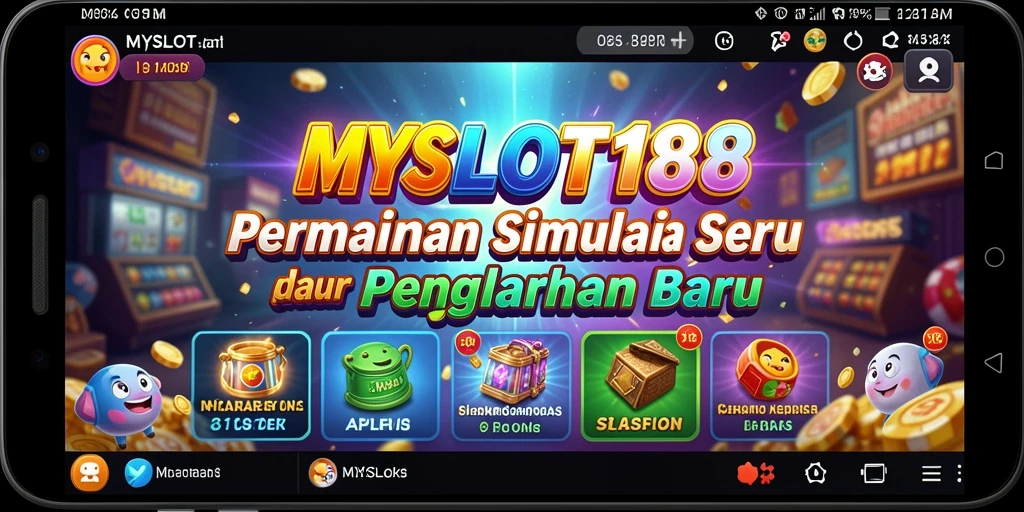 Tampilan utama gameplay MYSLOT188 yang memikat dan interaktif.